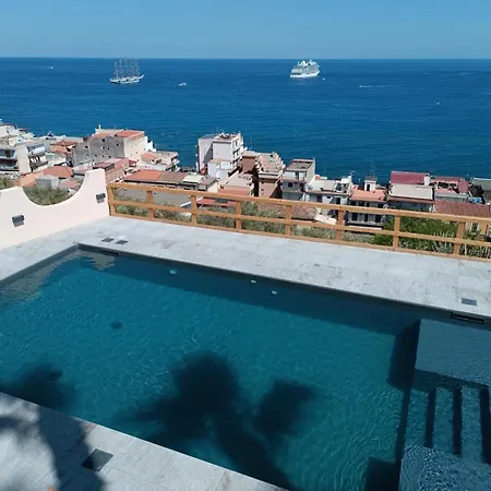 Luxury Vittorianna Etna- Taormina & Seaview With Pool Giardini-Naxos