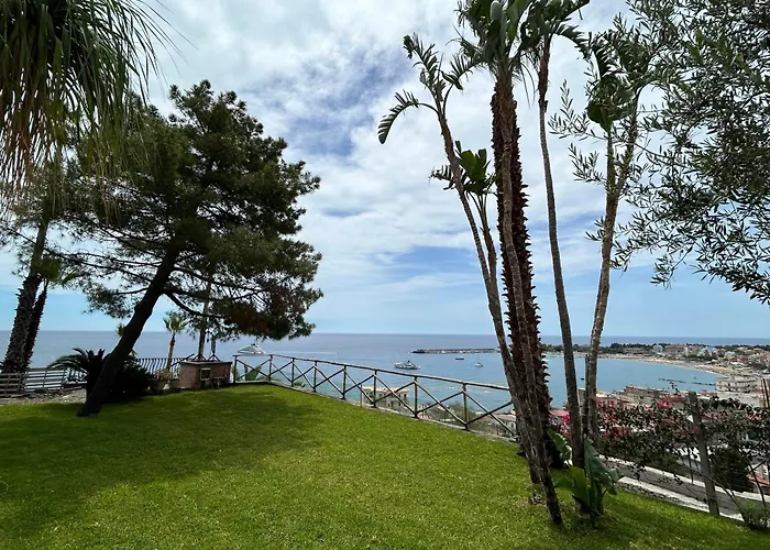 Luxury Vittorianna Etna- Taormina & Seaview With Pool * ジャルディーニ・ナクソス