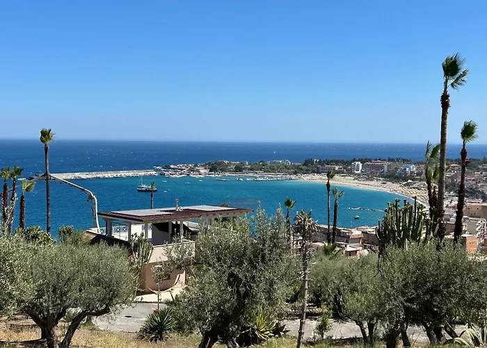 Luxury Vittorianna Etna- Taormina & Seaview With Pool *