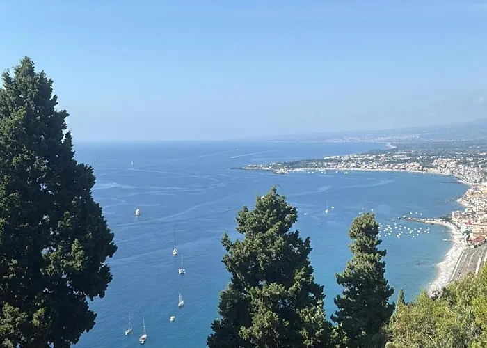 Luxury Vittorianna Etna- Taormina & Seaview With Pool Villa Giardini Naxos