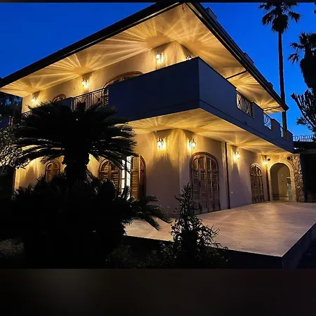 ‚luxury' Vittorianna Etna- Taormina & Seaview With Pool Villa *
