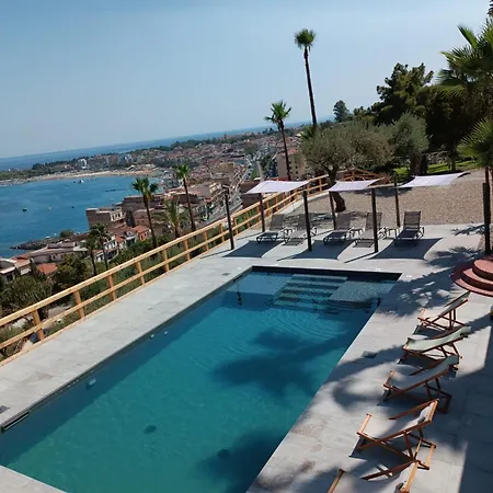 Villa Luxury Vittorianna Etna- Taormina & Seaview With Pool