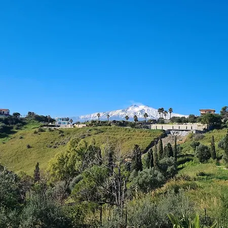 ‚luxury' Vittorianna Etna- Taormina & Seaview With Pool *