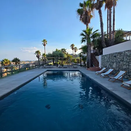 Luxury Vittorianna Etna- Taormina & Seaview With Pool ヴィラ *
