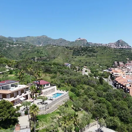 Luxury Vittorianna - Etna Taormina & Seaview With Pool