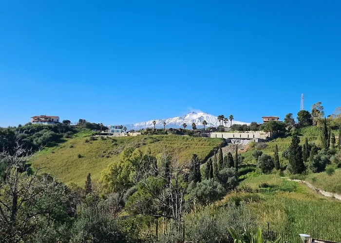Luxury Vittorianna Etna- Taormina & Seaview With Pool *